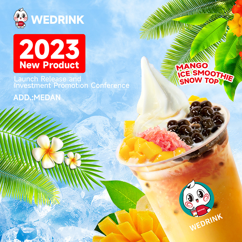 WEDRINK's December new product is grandly launched in Indonesia ...